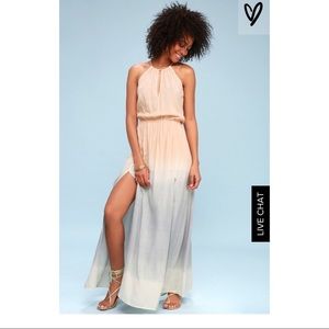 Lulu's Ombré Maxi Dress